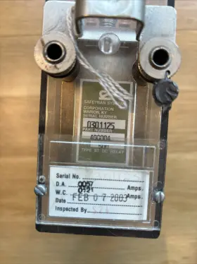 400004 SAFETRAN Plug Relay Railroad Signal Line #3