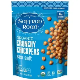 857063002935 SAFFRON ROAD Crunchy Chickpeas Sea Salt