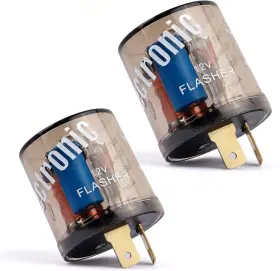 QI-2PCS-2503 SALIOR Flasher Relay Turn Signal Prong Round