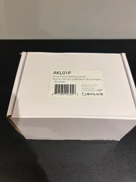 AKL01P SALUS Wired Pump Relay Controller Single Zone Hvac
