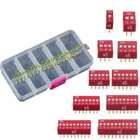 650434720809 SAMIDEA Dip Switches Kinds Toggle Pcb Breadboard
