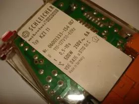 KZT-11 SCHLEICHER MIKROLAIS KOMPAKT Vde Timing Relay #2