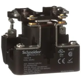 199AX-8 SCHNEIDER ELECTRIC Power Relay Dpst Ac