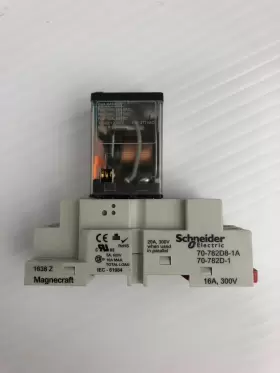 782XBXM4L-24D SCHNEIDER ELECTRIC Magnecraft Relay Base
