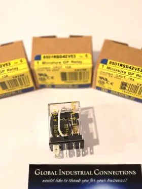 8501RSD42V53 SCHNEIDER ELECTRIC Square Miniature Gp Relay