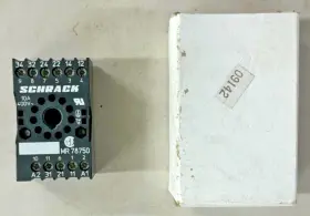MR-78750 SCHRACK Din Rail Mount Relay Socket
