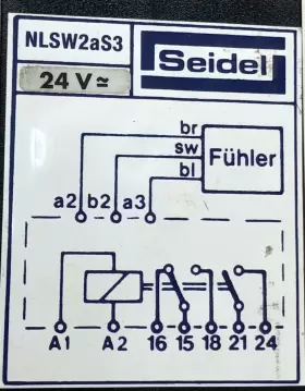 NLSW2AS3 SEIDEL Airflow Monitoring Relay #2