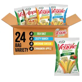 77S1684 SENSIBLE PORTIONS Veggie Straws Garden Snacks Pack