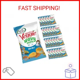 HG30059 SENSIBLE PORTIONS Garden Veggie Wavy Chips Sea Salt