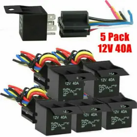 5-PIN SHOCKTECH AUTO PARTS Car Spdt Relay Switch Harness