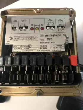1354D01A02B SIEMENS Westinghouse Mco Microprocessor Relay #2