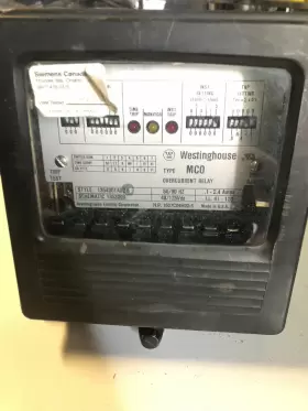1354D01A02B SIEMENS Westinghouse Mco Microprocessor Relay