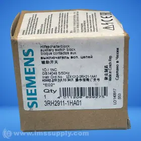 3RH2911-1HA01 SIEMENS Switch Block Fnob