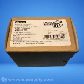 3RH6140-1BB40 SIEMENS Contactor Relay Fnob