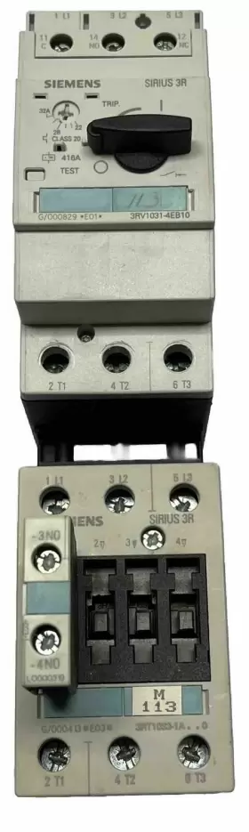 3RV1031-4EB10 SIEMENS Sirius Manual Motor Starter Relay