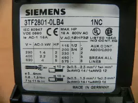 3TF2801-0LB4 SIEMENS Contactor #3