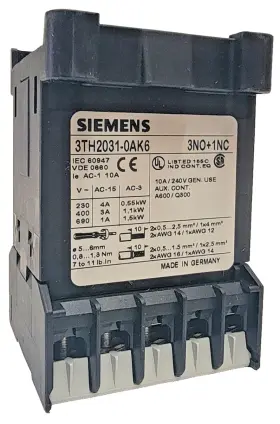 3TH20 SIEMENS Control Relay