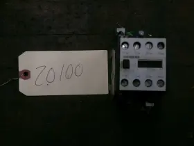 3TH4022-0B SIEMENS Relay Contactor Cil Contacts Pin #3