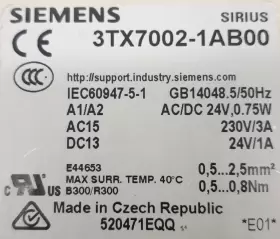 3TX7002-1AB00 SIEMENS Interface Relay #2