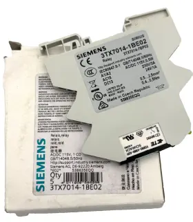 3TX7014-1BE02 SIEMENS Coupler Plug Relay Changeover Contact