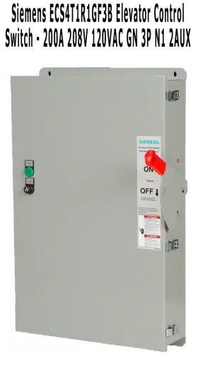 ECS4T2R1GF3B SIEMENS Elevator Control Switch Gn