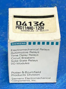 PRD11AHO-120V SIEMENS Potter Brumfield Relays Nos