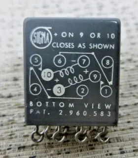 R2055-P9 SIGMA Military Relay Opr Nos