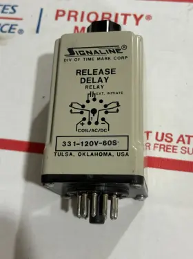 331-120V-10S SIGNALINE Release Delay Timer Relay