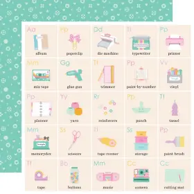 5A0022JS-1G5FW SIMPLE STORIES Pack Crafty Double Cardstock