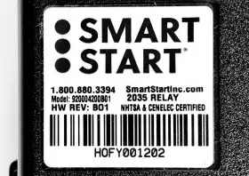 920004200B01 SMART START Relay #3