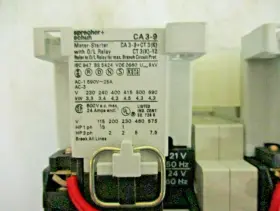 CA3-9 SPRECHER SCHUH Motor Starter Overload Relay #2