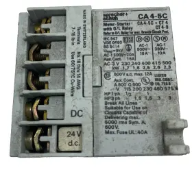 CA4-5C SPRECHER SCHUH Motor Starter Relay