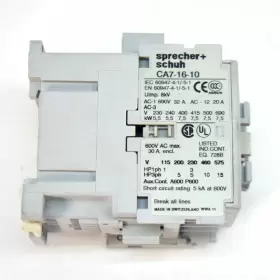 CA7-16-10 SPRECHER SCHUH Contactor Contact #3