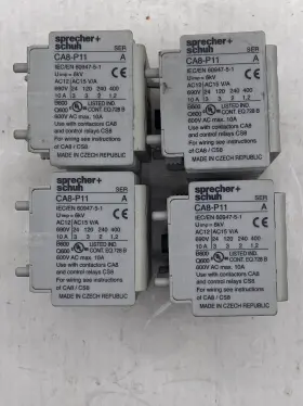 CA8-P11 SPRECHER SCHUH Auxilliary Contact Block