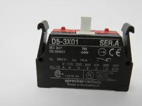 D5-3X01 SPRECHER SCHUH Push Contact Block
