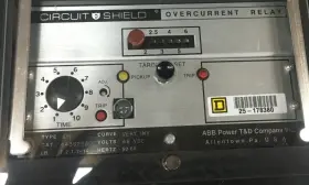 51Y443S2130 SQUARE D Abb Power Circuit Shield Relay Cat