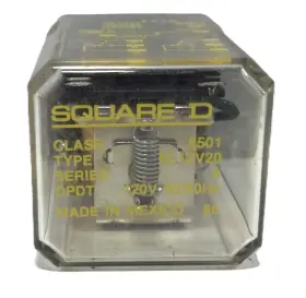 8501-KL12-V20 SQUARE D Ac Latching Relay