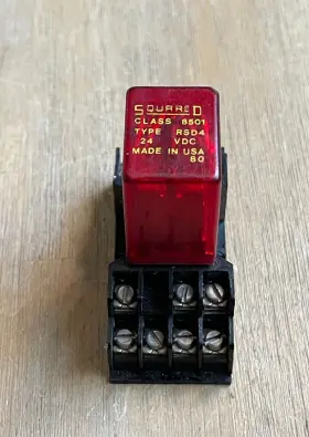 8501-RSD4 SQUARE D Relay Pin Socket Base #2