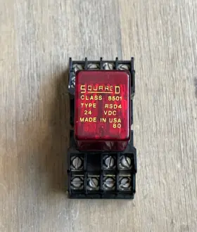 8501-RSD4 SQUARE D Relay Pin Socket Base #3