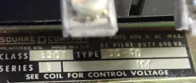 8501D0-40 SQUARE D Control Relay Mw Coil #2