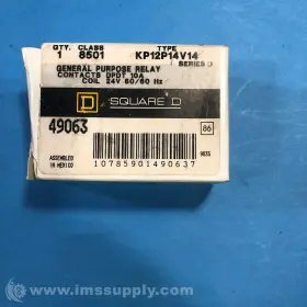 8501KP12P14V14 SQUARE D Plug Relay Fnfp