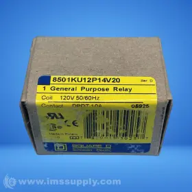 8501KU12P14V20 SQUARE D Cube Relay Fnfp