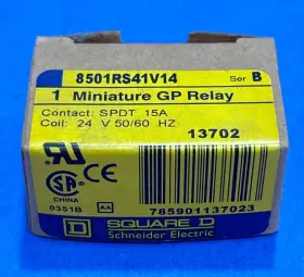 8501RS41V14 SQUARE D Miniature Gp Relay