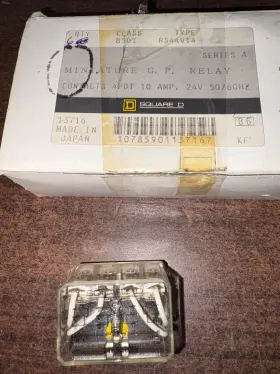 8501RS44V14 SQUARE D Miniature Relays
