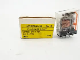 8501RSD41V53 SQUARE D Gp Plug Relay Coil Spdt #2