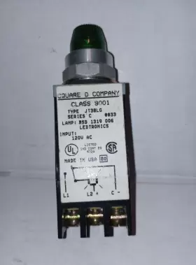 9001JT38LG SQUARE D Led Push Pilot Light