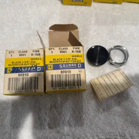 9001K16B SQUARE D Mushroom Head Ring Nut