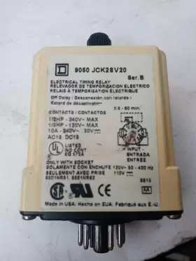 9050 SQUARE D Electrical Timing Relay