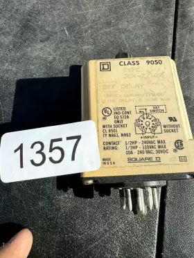9050JCK27V20 SQUARE D Delay Relay