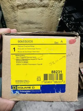 9065SDO5 SQUARE D Box Thermal Overload Relay